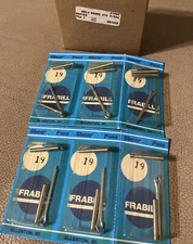 Lot of 6 New Frabill Cosom Small Hub Outboard Propeller SS Shear Pin 19 Free SH