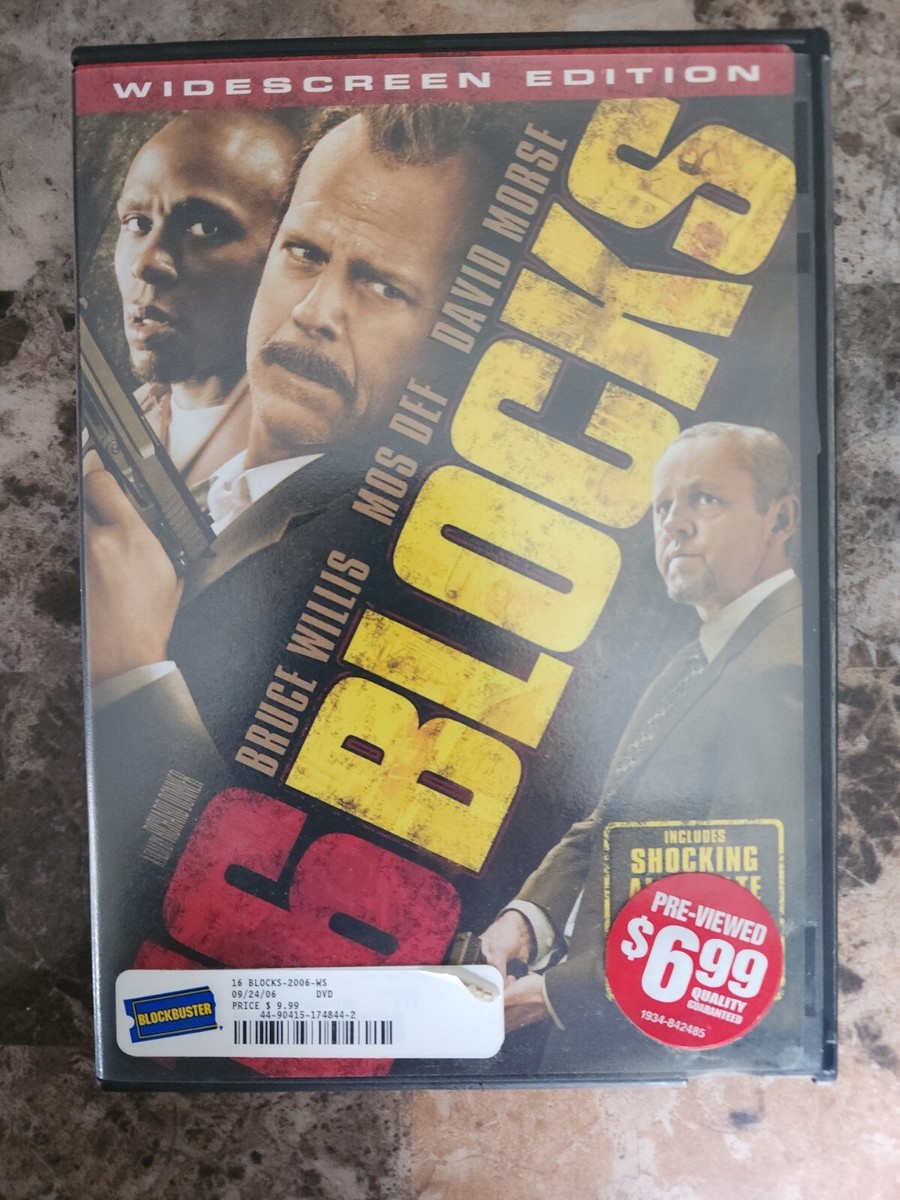 16 Blocks (DVD, Wide Screen) Bruce Willis, Mos Def | eBay