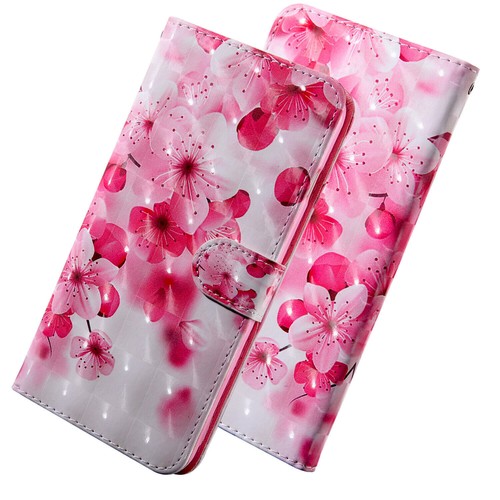 Luxury 3D Cat Flower Dog Tiger Flip Card Cover Case For A11 A51 A71 A30 A41 A50 - Picture 6 of 22