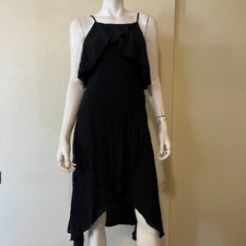 NEW Lulus I Found You Black High Low Dress Womens Small Black NWT