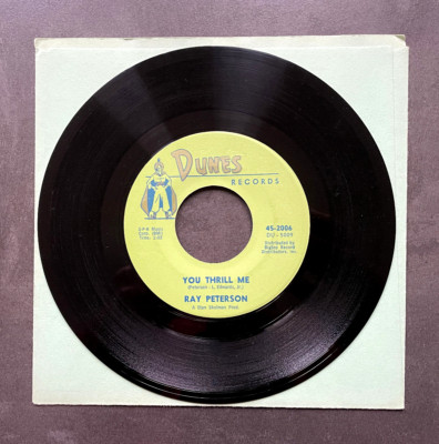 7'' Ray Peterson - You Thrill Me - US Dunes