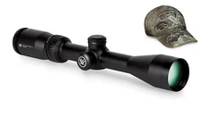 Vortex Optics Crossfire II 3-9x40 mm Rifle Scope, V-Plex w/ Vortex RealTree Cap
