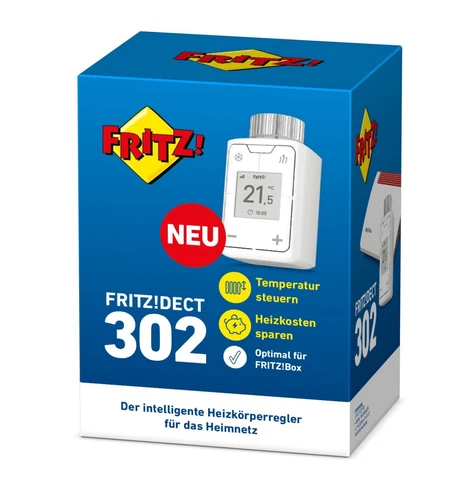 AVM FRITZ!DECT 302 Funk-Heizkörperthermostat für Smart Home (NEU, OVP)