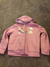 NWOT The Childrens Place Pink Girls Sz 5/6 Sherpa Zipup Pink Flawless