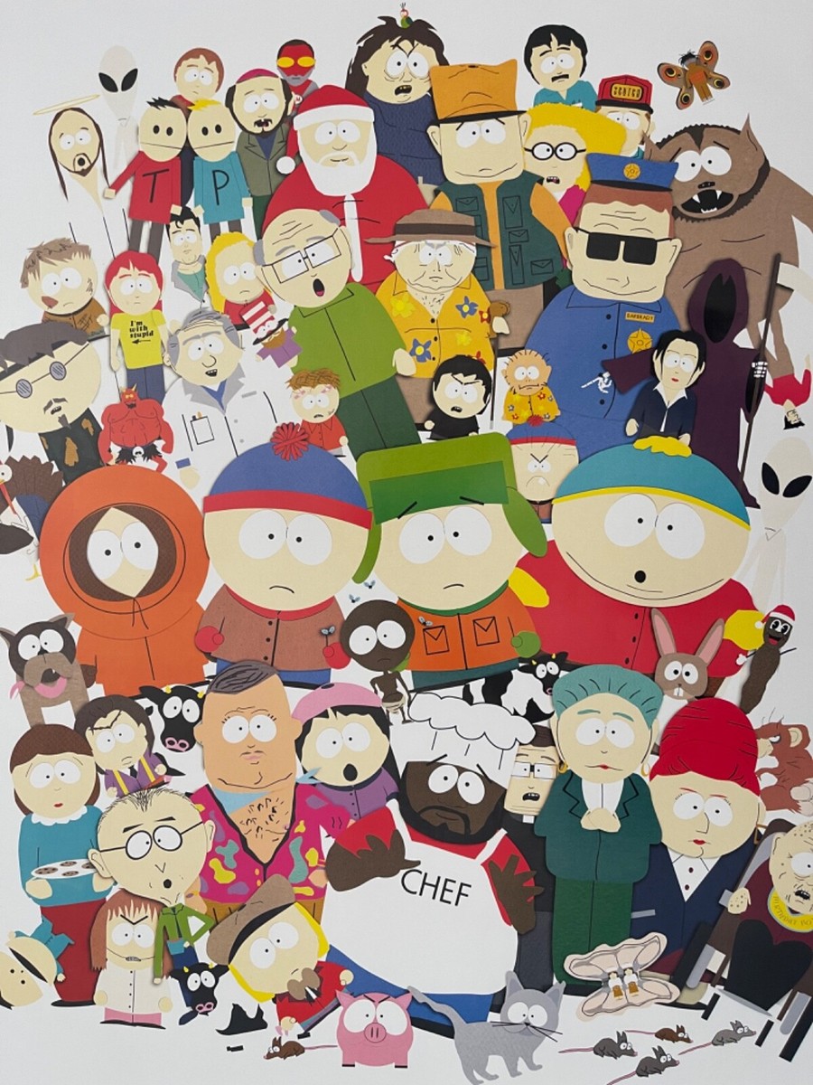 SOUTH PARK, RARE AUTHENTIC 1999 POSTER , $79.99