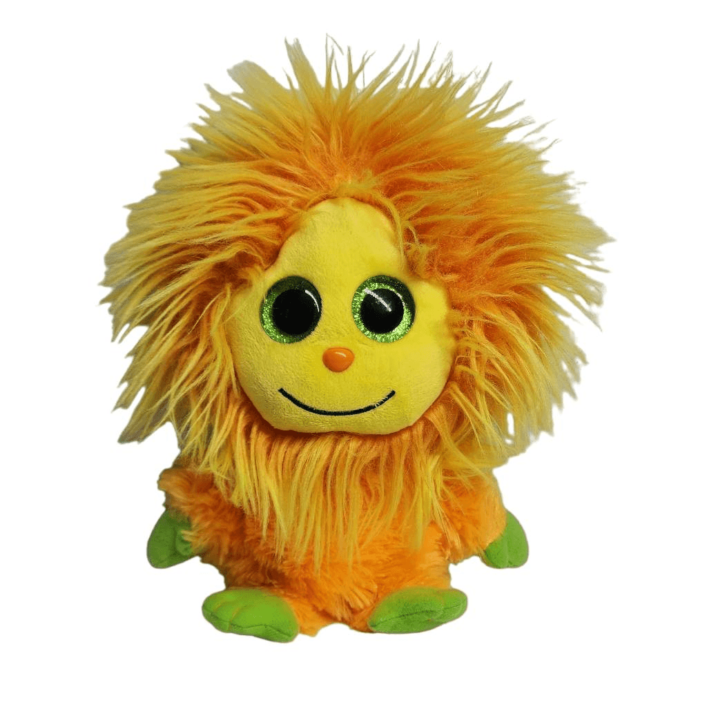 Ty Kid s Multicolor Frizzys Collection Tang The Monster Beanie Boo Stuffed Toy eBay