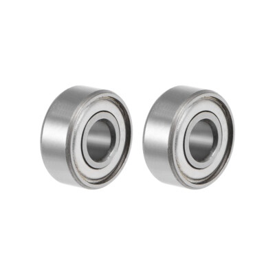 10-Pack R3ZZ Double Shielded Ball Bearings - 3/16" X 1/2" X 0.196" Size