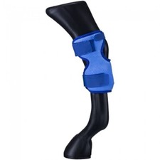 Pair of blue REVIVE COOLING HOCK WRAPS For horse leg care Aid in inflammation