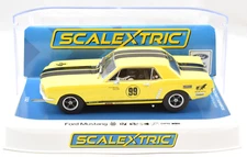Scalextric Ford Mustang - Rassler Racing DPR W/ Lights 1/32 Scale Slot Car C4537