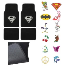 Brand New 4pcs Set Car Truck Front Rear Back Carpet Floor Mats