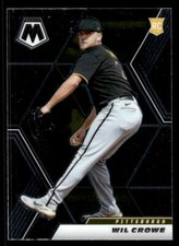 2021 Panini Mosaic #218 Wil Crowe Rookie Card Pittsburgh Pirates