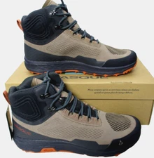 Vasque Breeze LT NTX Waterproof Light Hiking Boots Walnut Brown Mens Sz 10