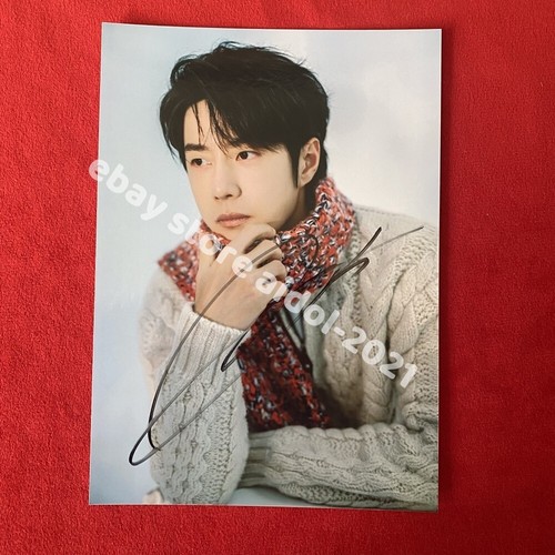 WANG YIBO YI BO PHOTO CARD PICTURE SIGNED AUTOGRAPHED COLLECTION 5*7 2025K - 第 10/13 張圖片