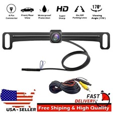 Rear Front View Camera Backup License Plate for Sony XAV-AX5500 XAVAX5500