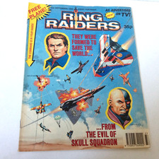 RING RAIDERS  # 1  16TH SEPTEMBER 1989 UK COMIC MARVEL