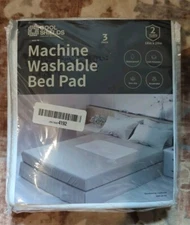 COOL SHIELDS MACHINE WASHABLE INCONTINENCE BED PAD 18x24