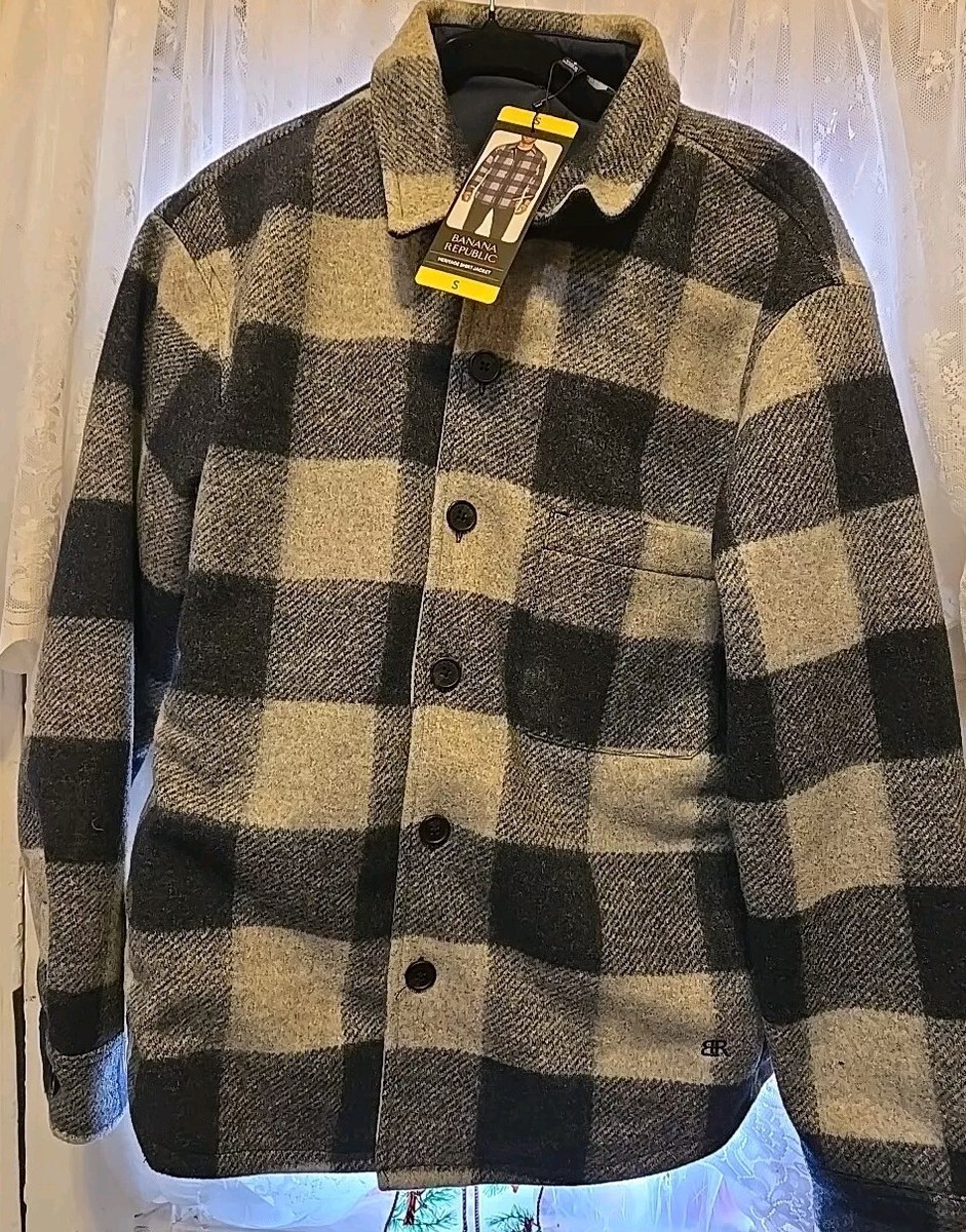 Banana Republic Men's Heritage Shirt Jacket - BLUE Size: S - New