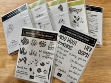 Stampin' Up Photopolymer Stamp Sets Used 