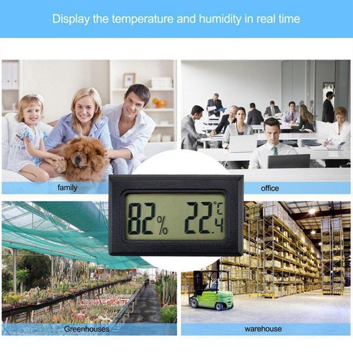 Mini Thermometer Hygrometer ThermoHygrometer Feuchtigkeit Temperaturmesser. - Bild 14 von 20