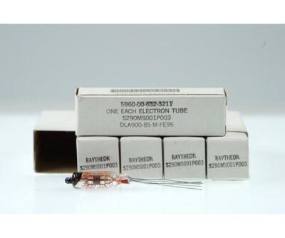 5 Vintage Raytheon S290MS001P003 / 5840 Subminiature Vacuum Audio Tube