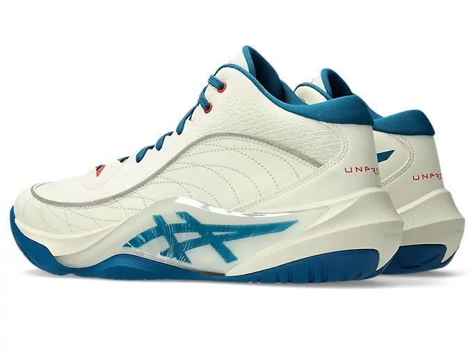 シューズ(男性用) ASICS uepre ars low3 27cm ASICS UNPRE ARS 3 1063A104 750 Ivory Deep Sea Teal Basketball
