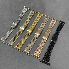 TOP VERSION Jubilee Steel Watch Band For Apple Iwatch 38 40 42 44 45 Ultra 49mm