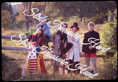 The Bubble Gum Machine Vicki Spencer 35mm Slide 1960s Psychedelic Rock Band