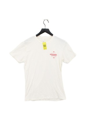 Next Level Apparel Herren T-Shirt S weiß 100% Baumwolle Basic