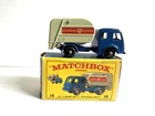 Lesney Matchbox #15 Blue Dennis Refuse Garbage Truck w/ Original E4 Box