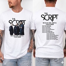 The Script T-Shirt, Man In The Arena Tour 2026 Shirt, Music Band Tee, 90s Music