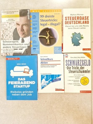 Konvolut Steuern Tipps Tricks Aktien Steueroase Finanzen Feierabend Startup