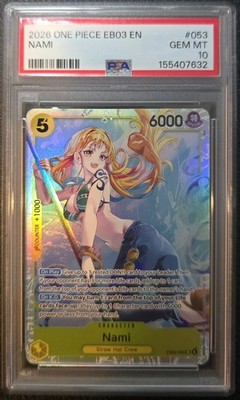Nami (053) EB03-053 Extra Booster: One Piece Heroines Edition Foil