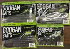 (Lot Of 9) Googan Squad Baits. Mondo Worm, Slim Shake Worm and Bandit Bug