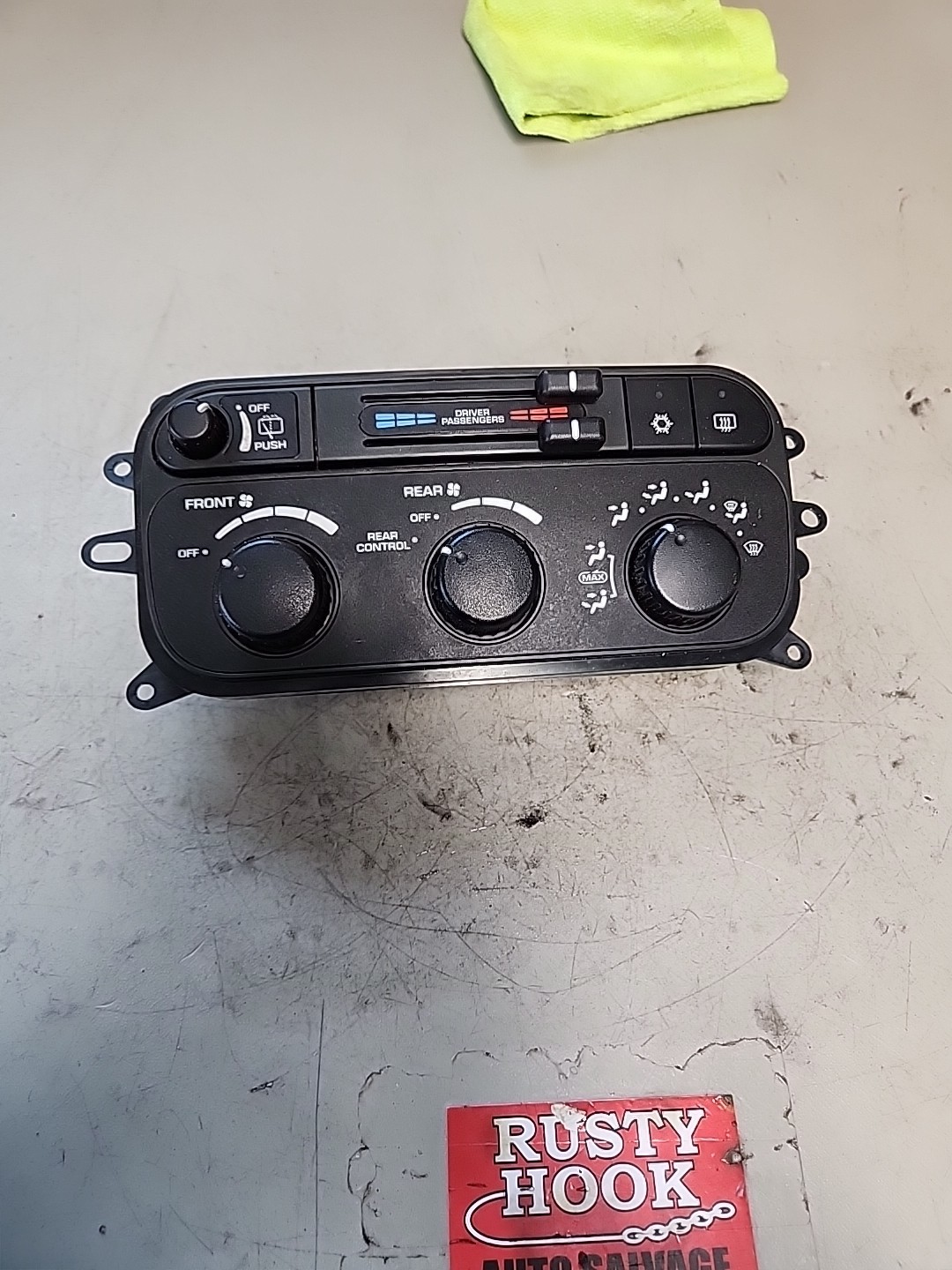2001-2003 Dodge Durango Dual Zone A/C Climate Control Switch P55056249AE