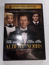 Albert Nobbs DVD 2011 Widescreen Glenn Close, Aaron Johnson-NEW(Wrapper Missing)