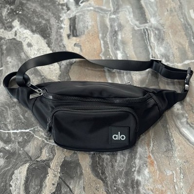 Alo Yoga Explorer Belt Bag Black Fanny Pack Crossbody Travel New Style