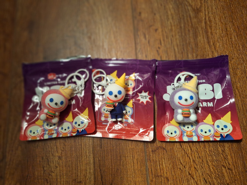 Jack In The Box 2026 JIBBI Charm Keychain - Limited Edition - Unopened Random
