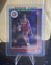 2021-22 Panini NBA Hoops - Rookies Jalen Johnson #213 Teal Explosion (RC)