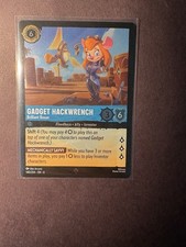 Gadget Hackwrench Brilliant Bosun 140/204 Disney Lorcana Card