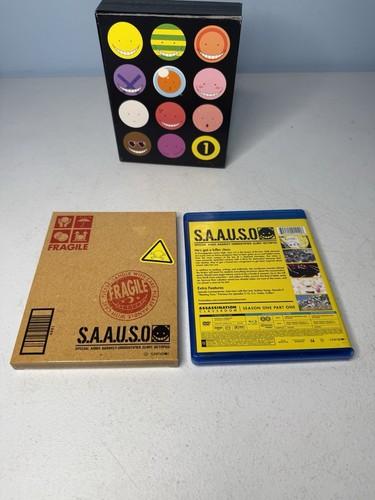 Assassination Classroom Limited Edition Season One Part 1 Blu-Ray DVD - Picture 10 of 10