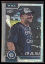 2026 Topps Chrome Logofractor #9 Cal Raleigh Image Variation