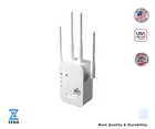 WiFi Extender 4-Antenna Strong Signal, 1200Mbps Dual Band (5GHz/2.4GHz) Booster