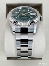 NEW 2026 Rolex Sky-Dweller 42mm 336934 Stainless Steel Oyster Green Dial 3