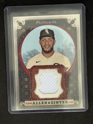 2023 Topps Allen & Ginter #AGRB-YM Yoán Moncada Allen & Ginter Full-Size Relics