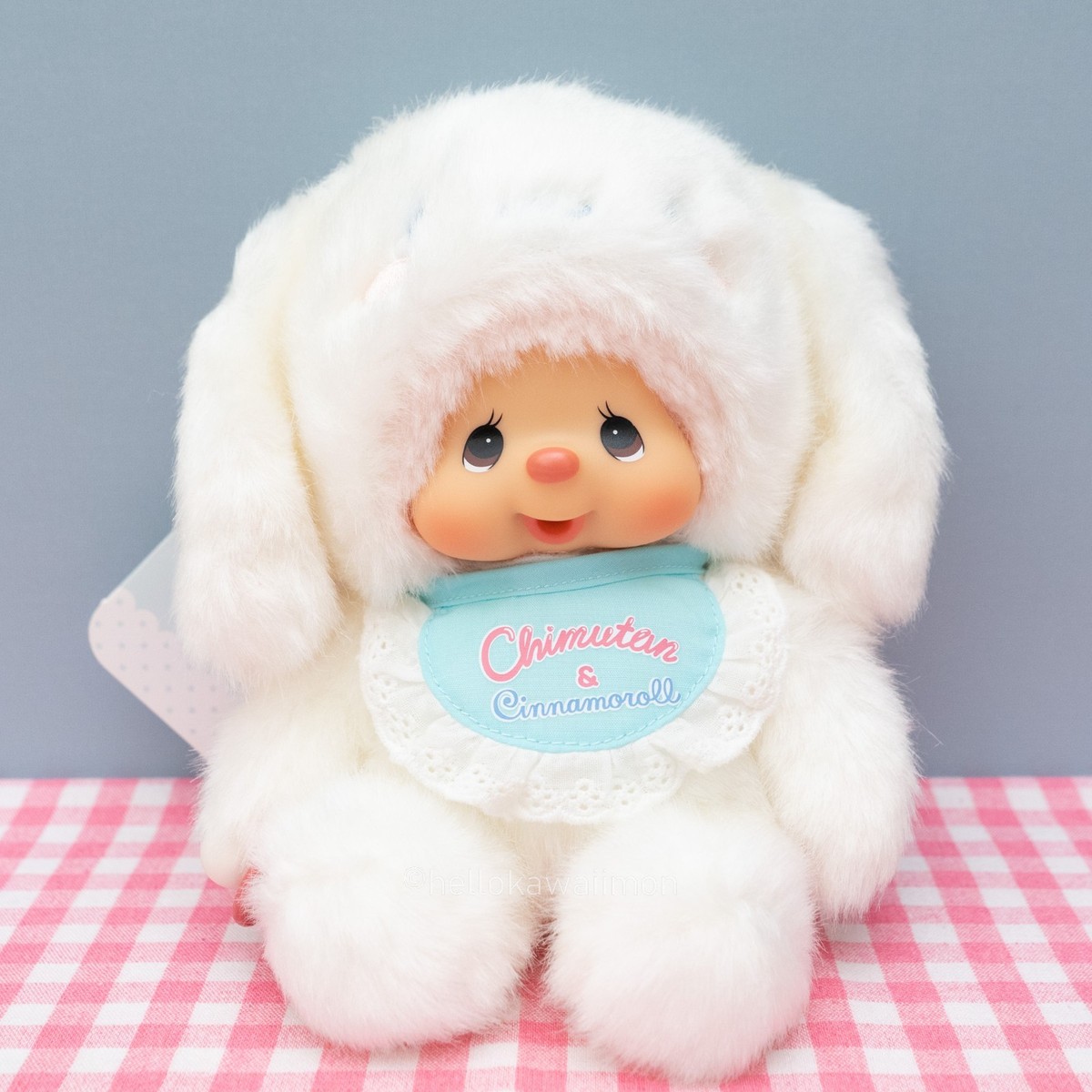 Sekiguchi Monchhichi Chimutan x Sanrio Cinnamoroll Collab Plush