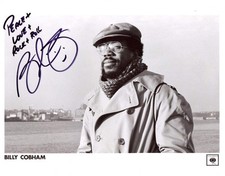 JAZZ DRUMMER Billy Cobham autograph, signed photo