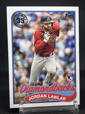 2024 Topps Series 1 - 1989 Topps Baseball Jordan Lawlar #89B-1 (RC)