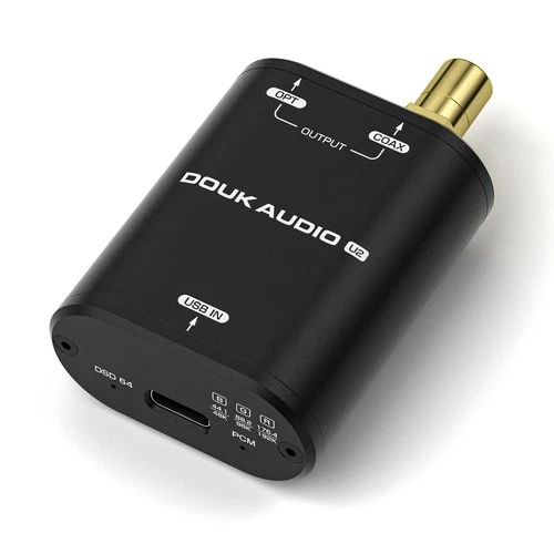 XMOS XU316 Mini Digital Interface Audio USB to S/PDIF Adapter for Phone/PC DSD64