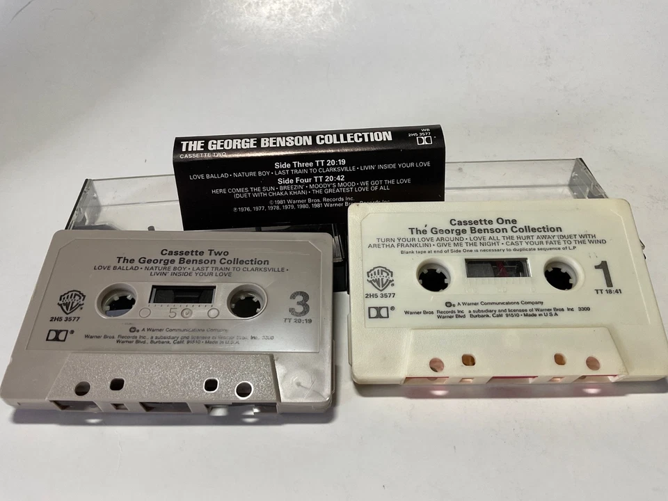 The George Benson Collection, by George Benson, Cassette set 1981 EX - Image 2 of 3