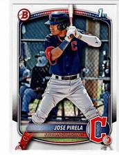 Jose Pirela Cleveland Guardians 2025 Bowman 1st Bowman ***